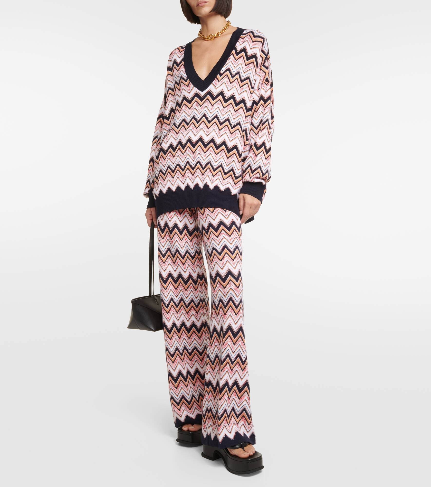 Zig Zag oversized sweater - 2
