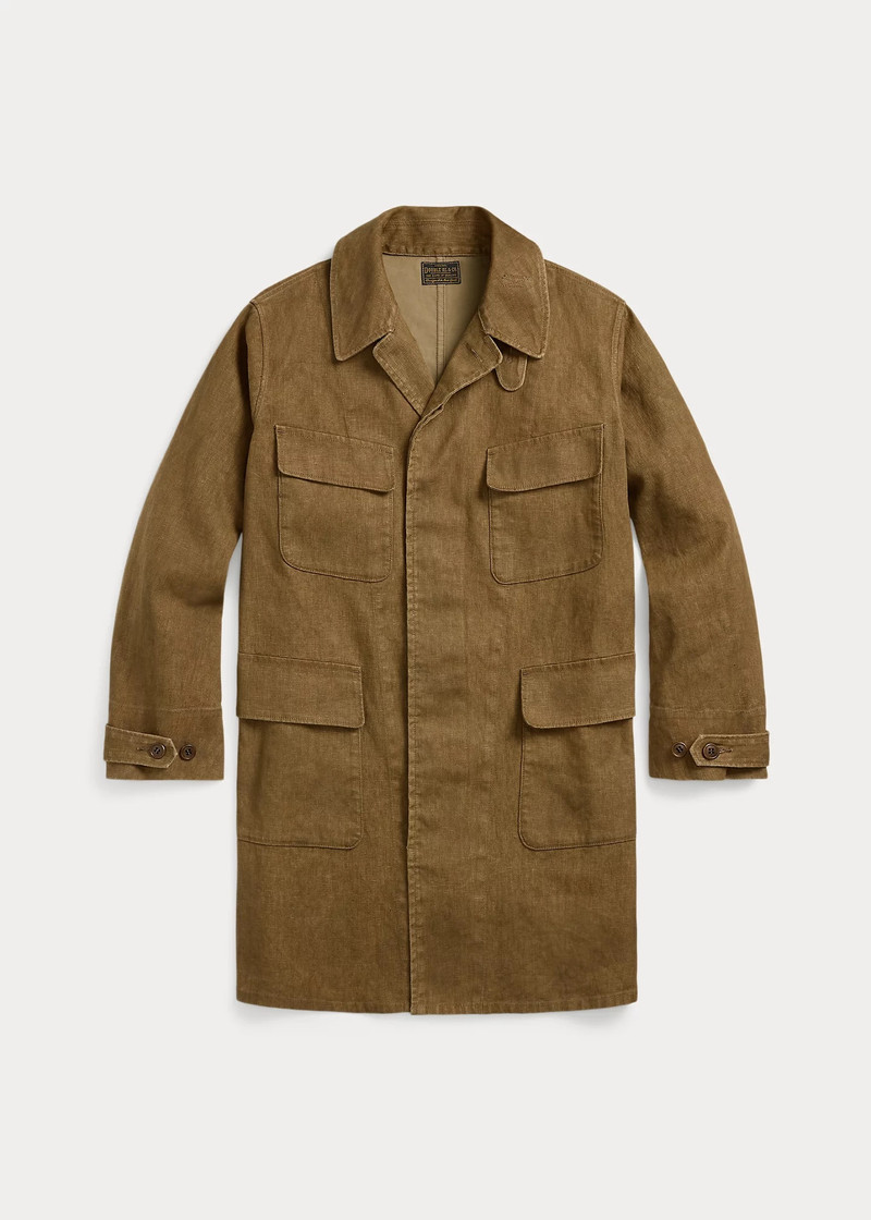Bonded Linen Walking Coat 1