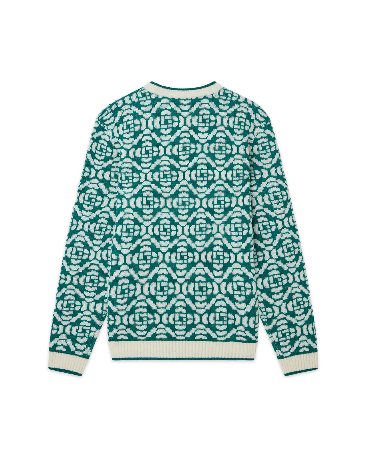 Green Monogram Jumper - 2