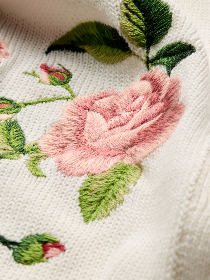 DOLLIE EMBROIDERED CARDIGAN 3