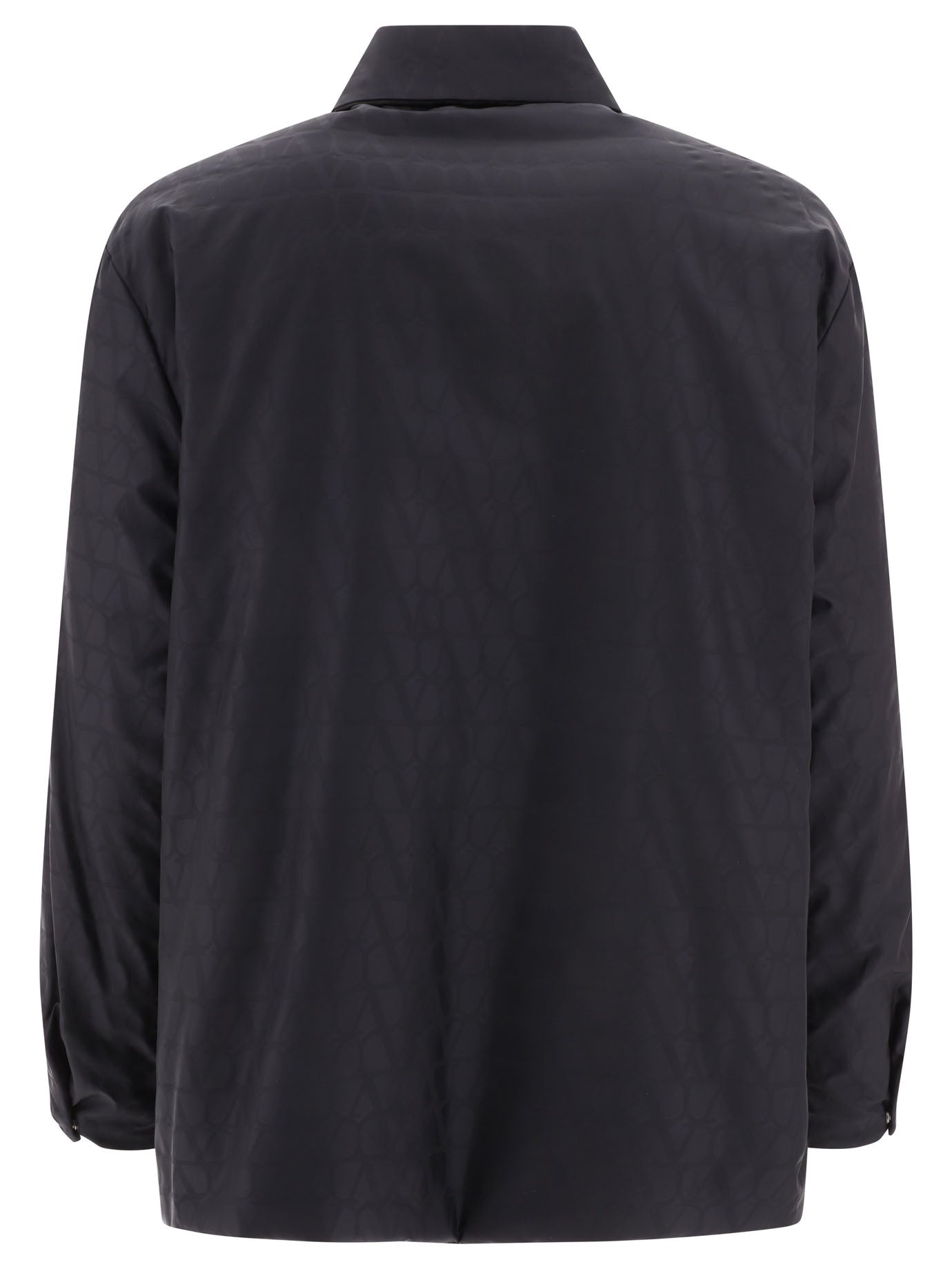 【関税込み】VALENTINO 'TOILE ICONOGRAPHE' REVERSIBLE JACKET Valentino - Toile Iconographe Reversible Double Coat
