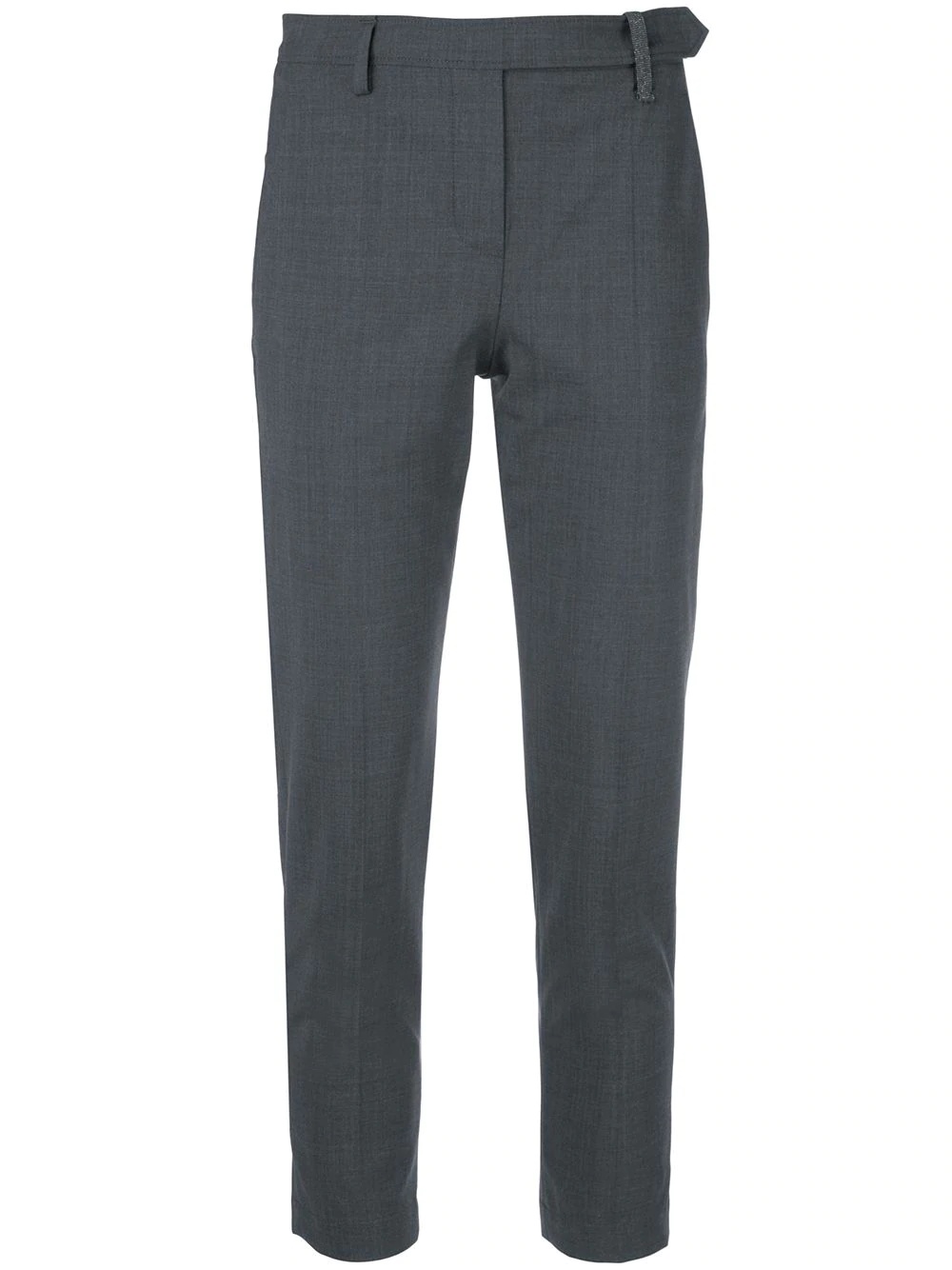 tailored cropped trousers - 1