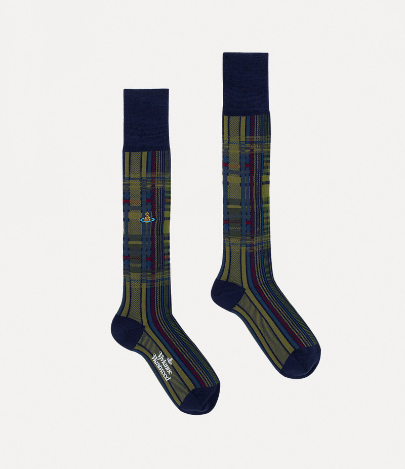 OVERSIZE MADRAS SOCKS 1