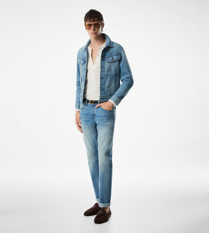 TOM FORD SELVEDGE ICON DENIM JACKET outlook