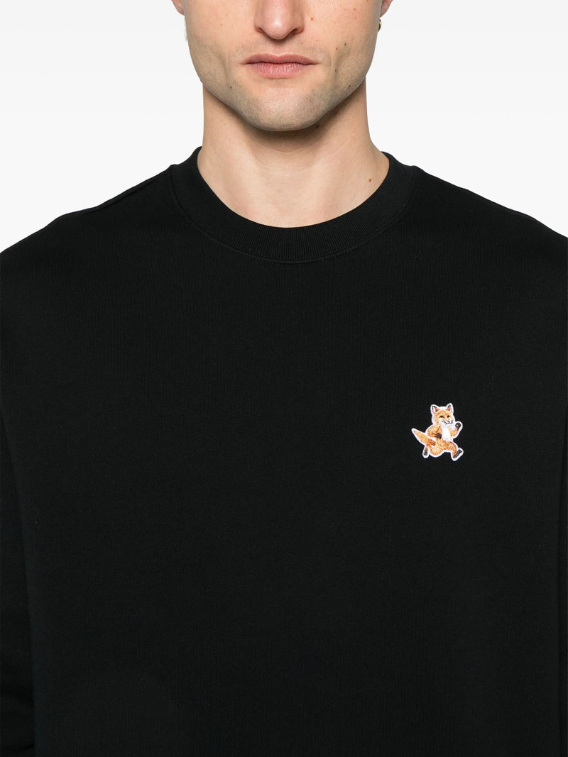 Maison Kitsuné Speedy Fox-appliqué Sweatshirt outlook