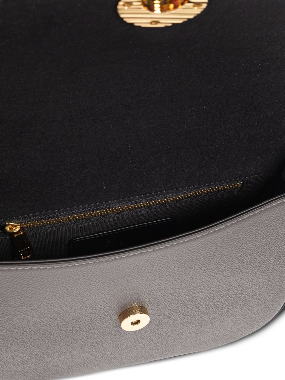 leather-trimmed crossbody bag - 3