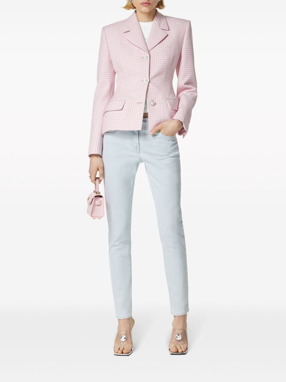 Medusa '95 cotton-blend skinny jeans - 2