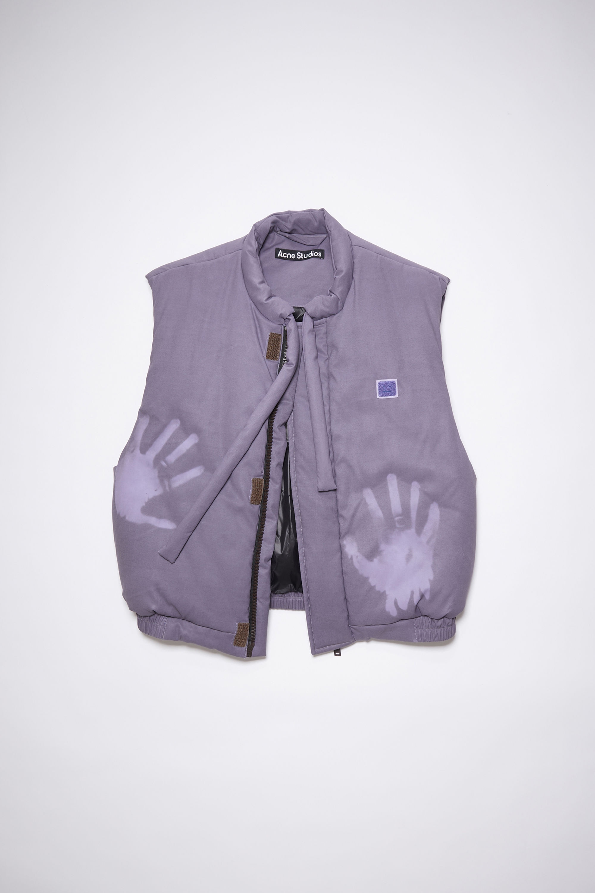 Heat reactive gilet jacket - Black/lilac purple - 1