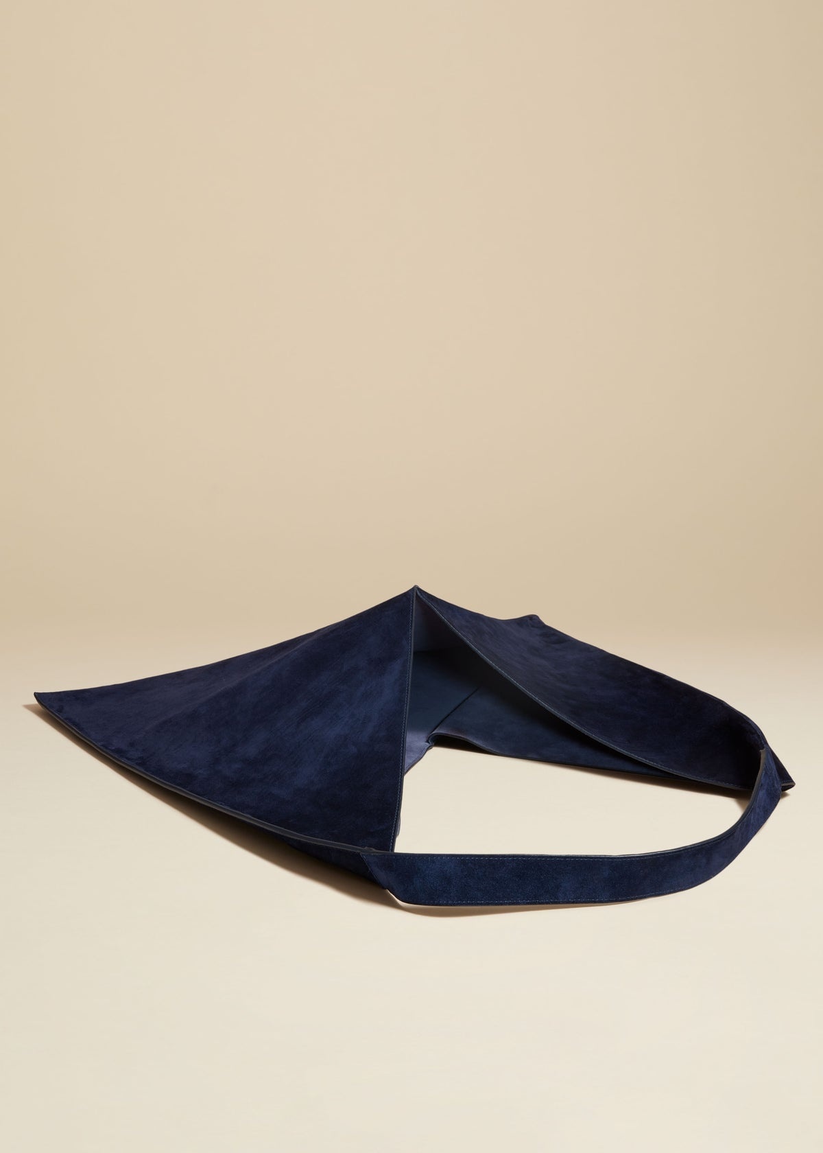 The Sara Tote in Midnight Suede - 3