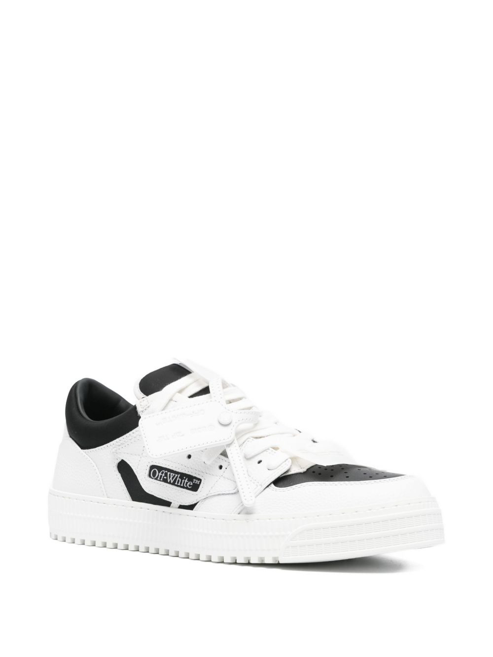 Out Of Office leather Arrows-motif sneakers - 2