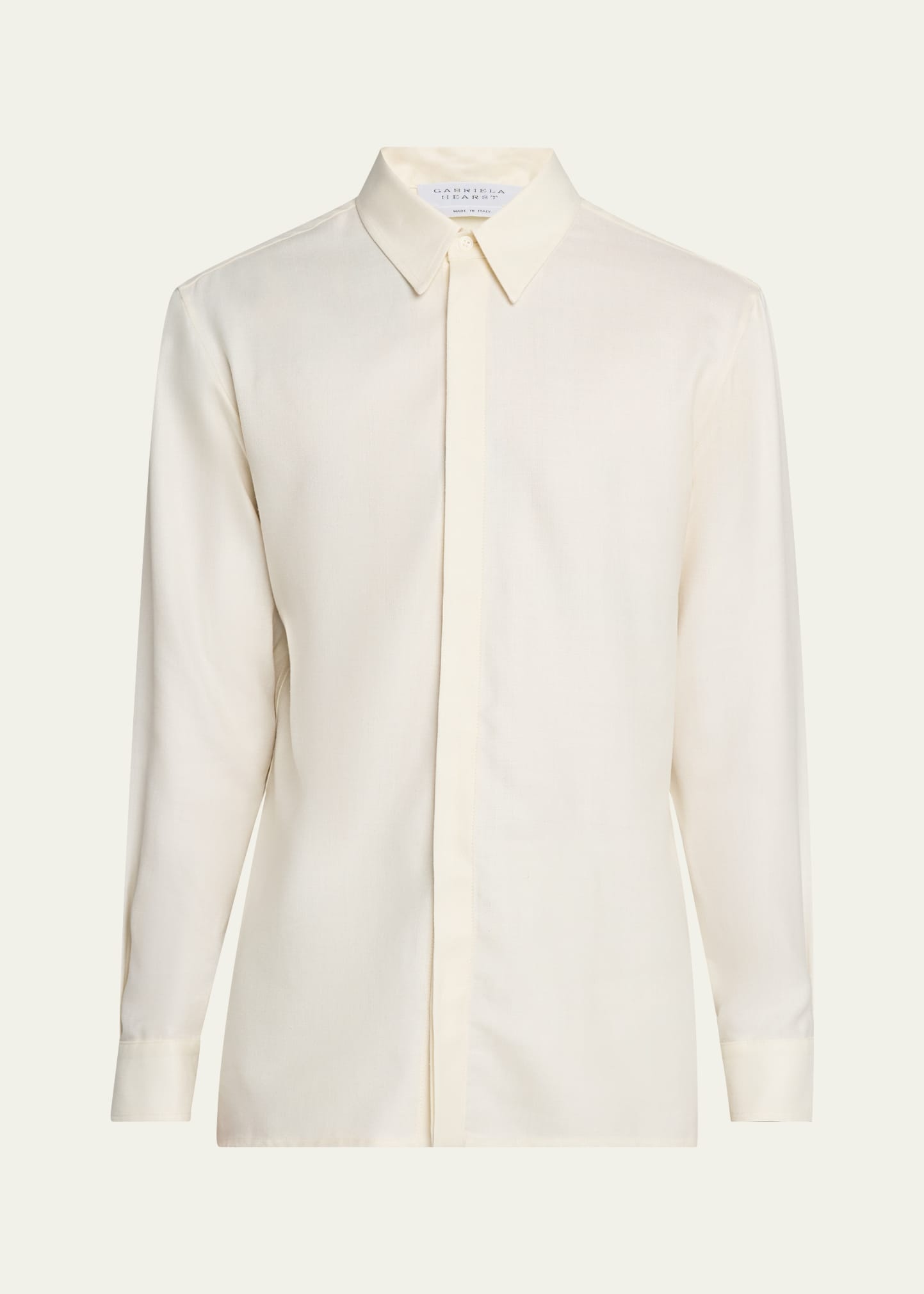 Men's Nicolas Concealed-Placket Sport Shirt - 1