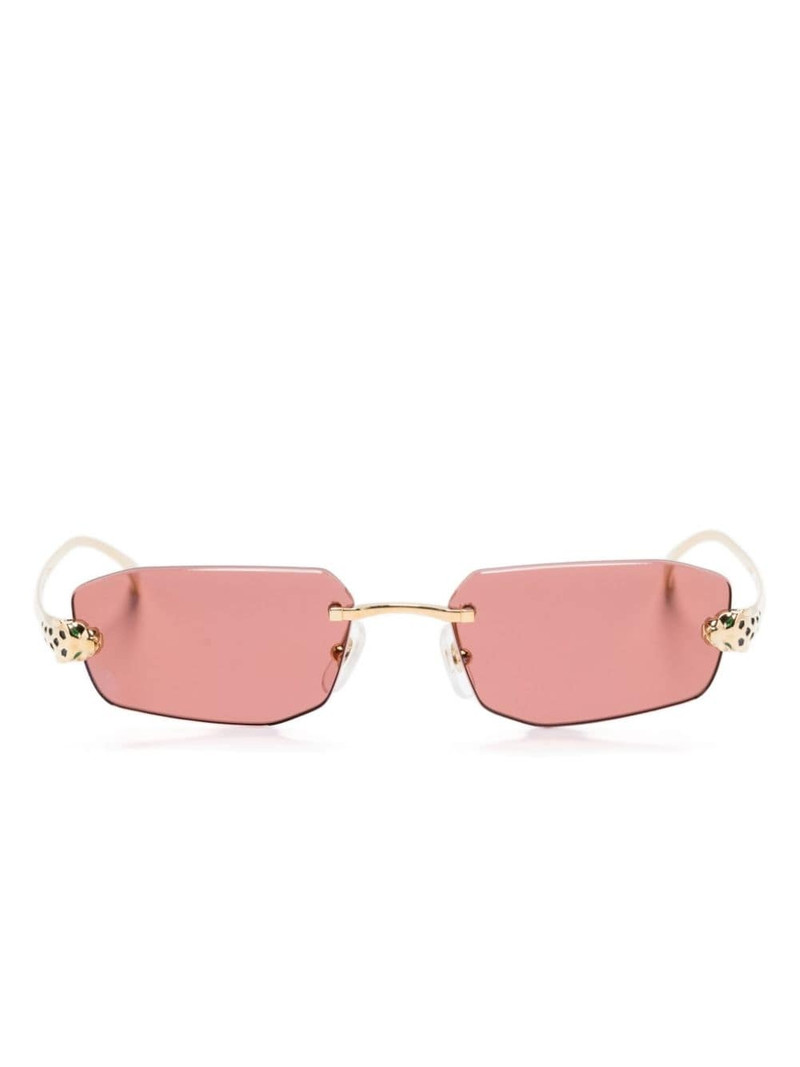 rectangle-frame sunglasses 1