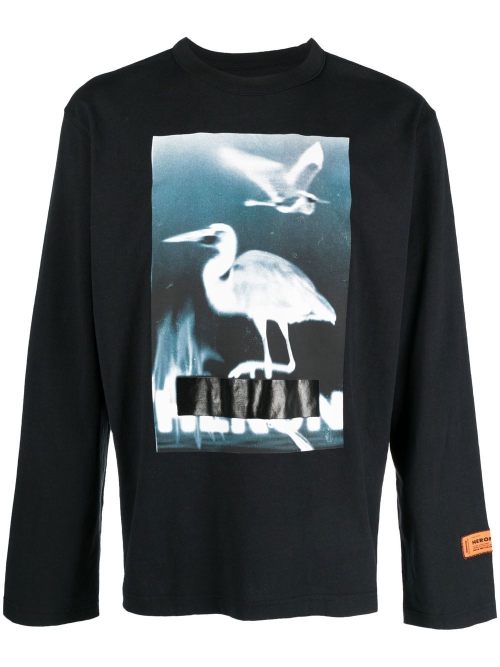 graphic-print long-sleeve sweatshirt - 1