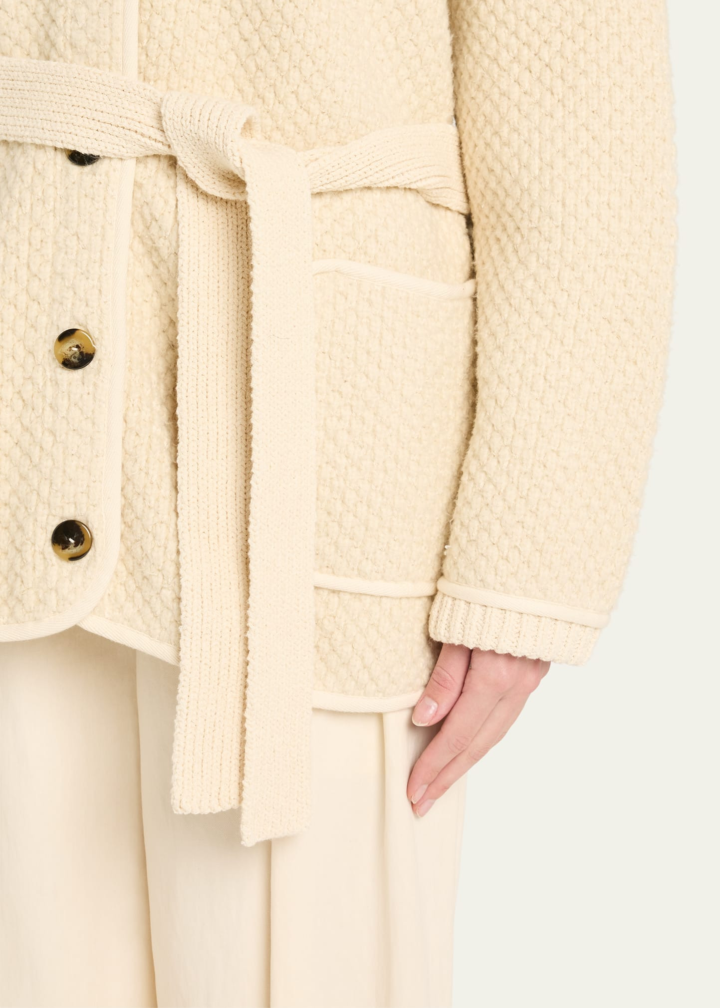 Gus Textured Knit Jacket - 5