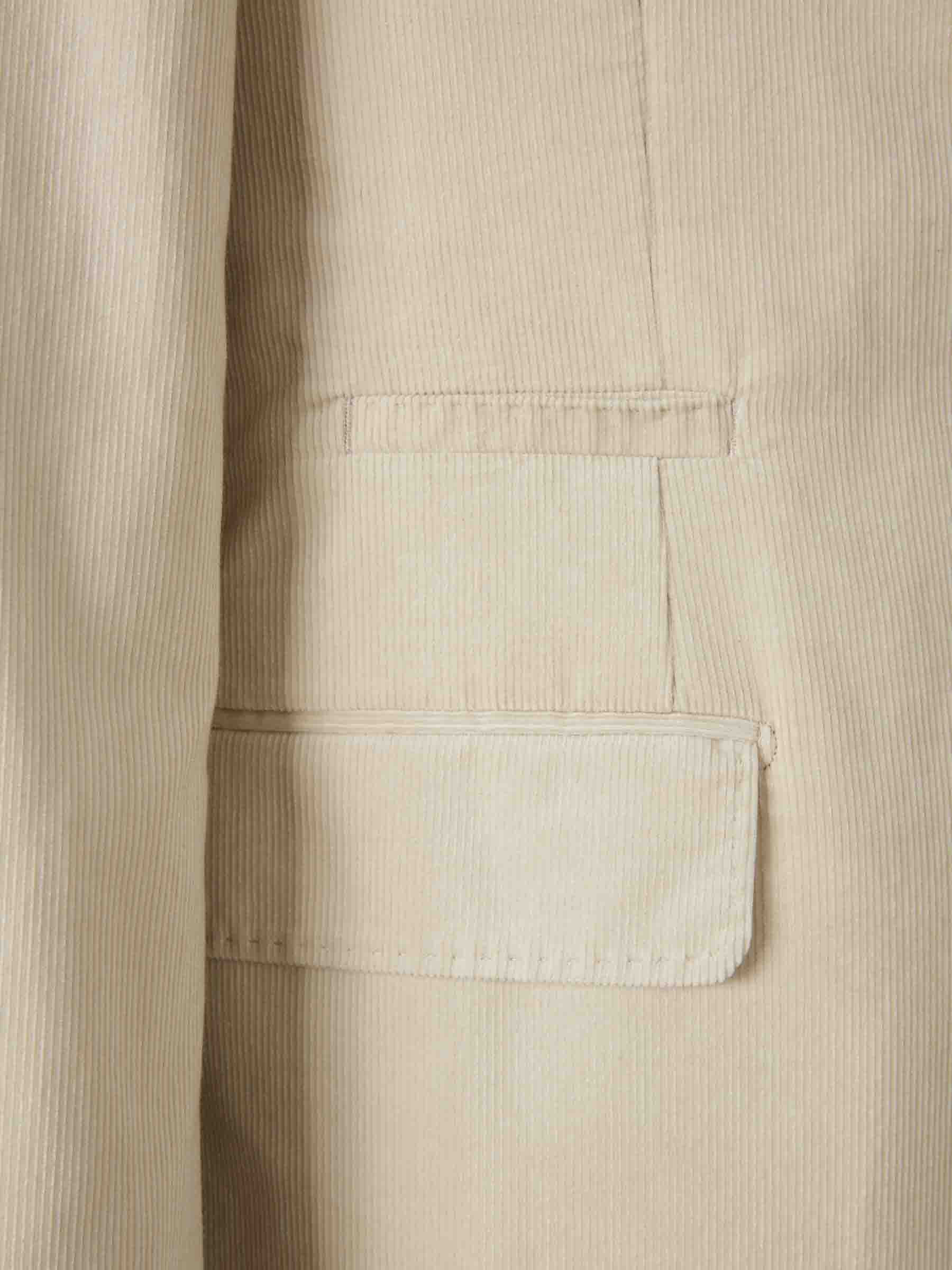 STRAIGHT CORDUROY BLAZER - 4