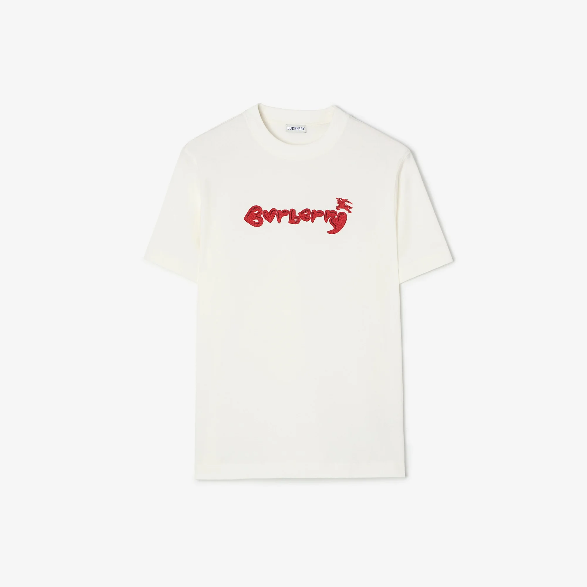Heart Logo Cotton T-shirt - 1