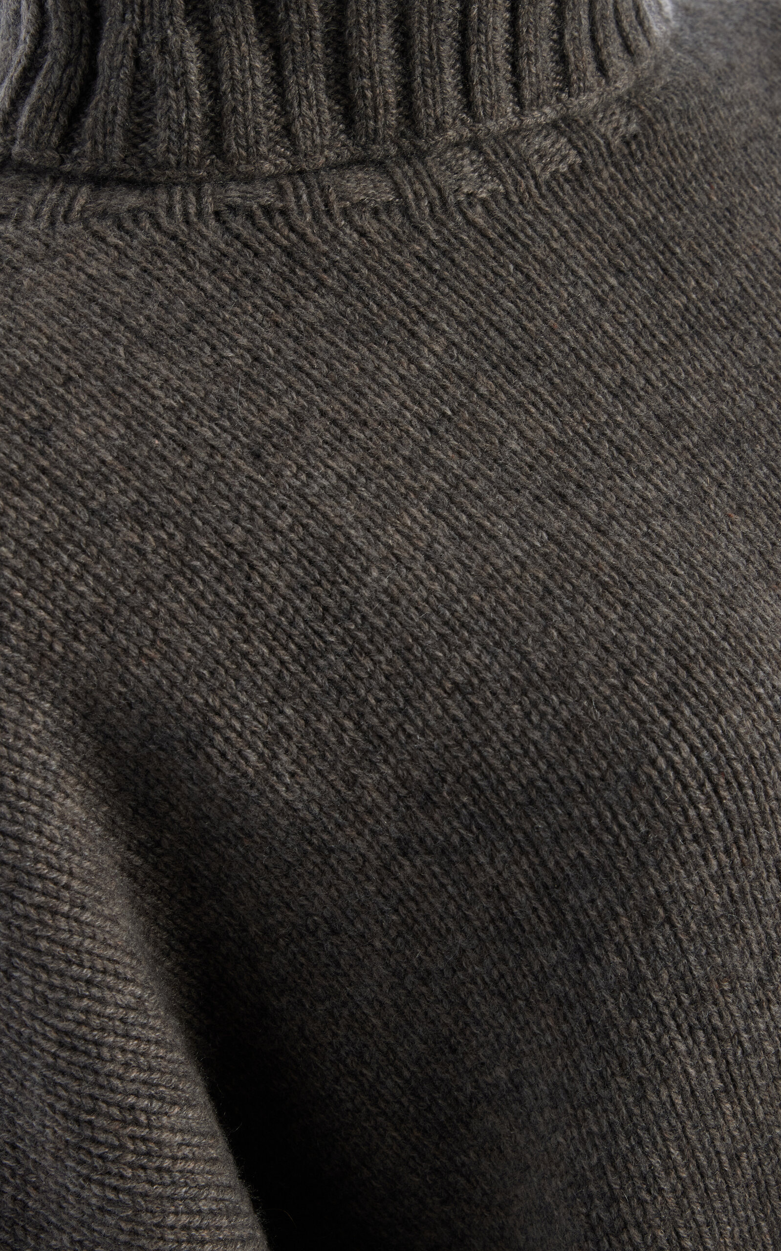 Porter Cashmere Turtleneck Sweater grey - 5