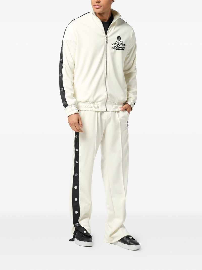 PHILIPP PLEIN signature-detail tracksuit jacket outlook