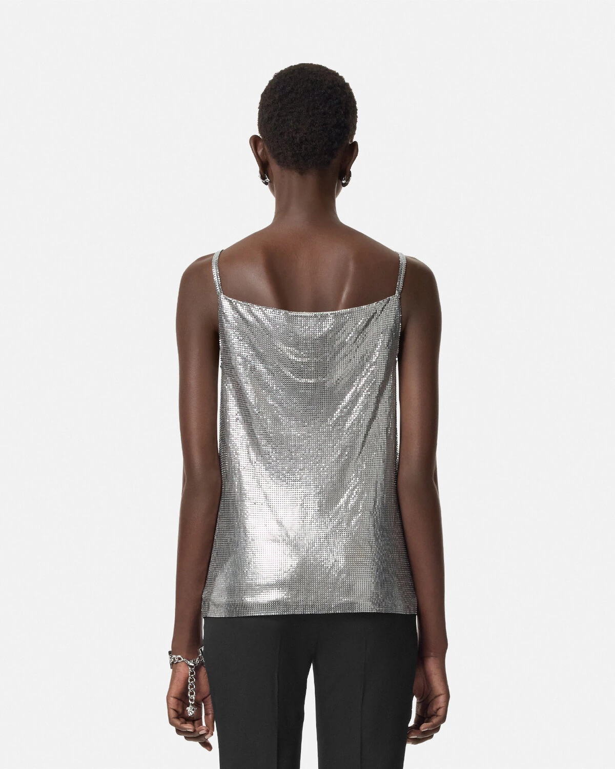 Metal Mesh Camisole Top - 5