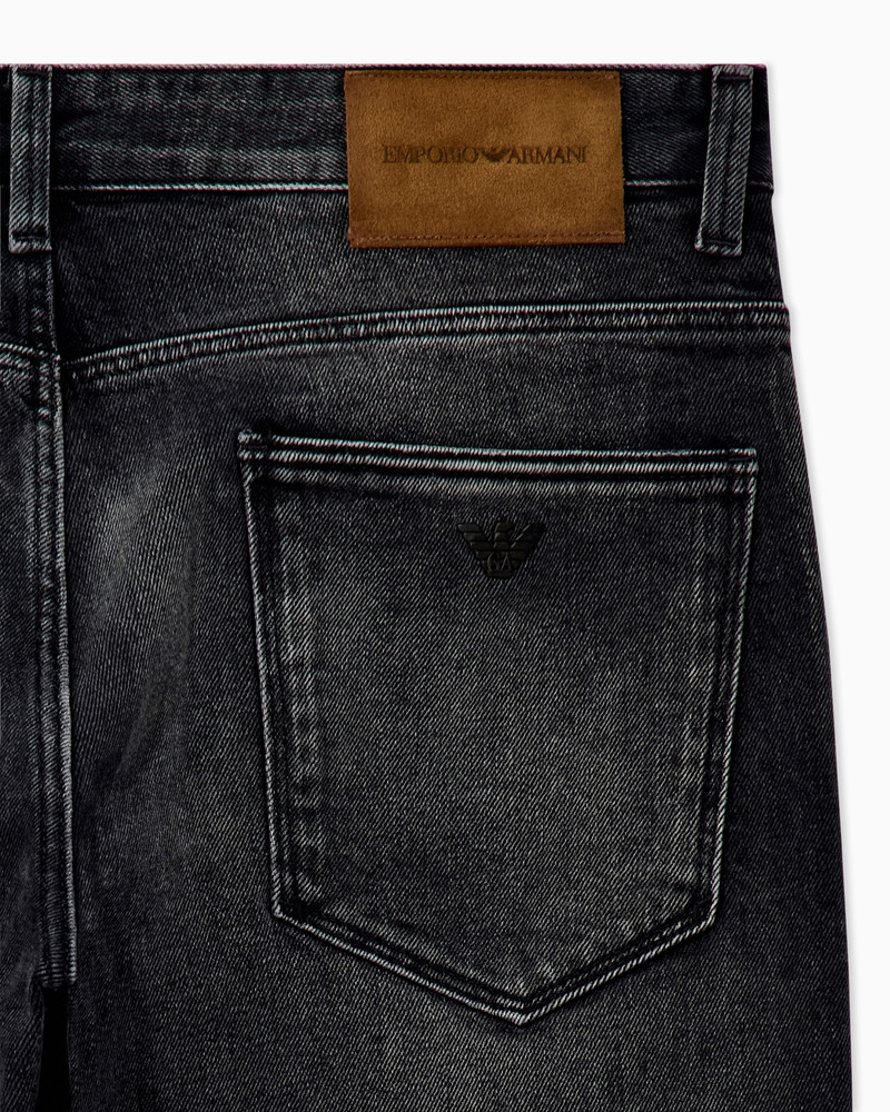 FIVE-POCKET JEANS SLIM FIT DISTRESSED WITH PAINT SPLATTERS 5