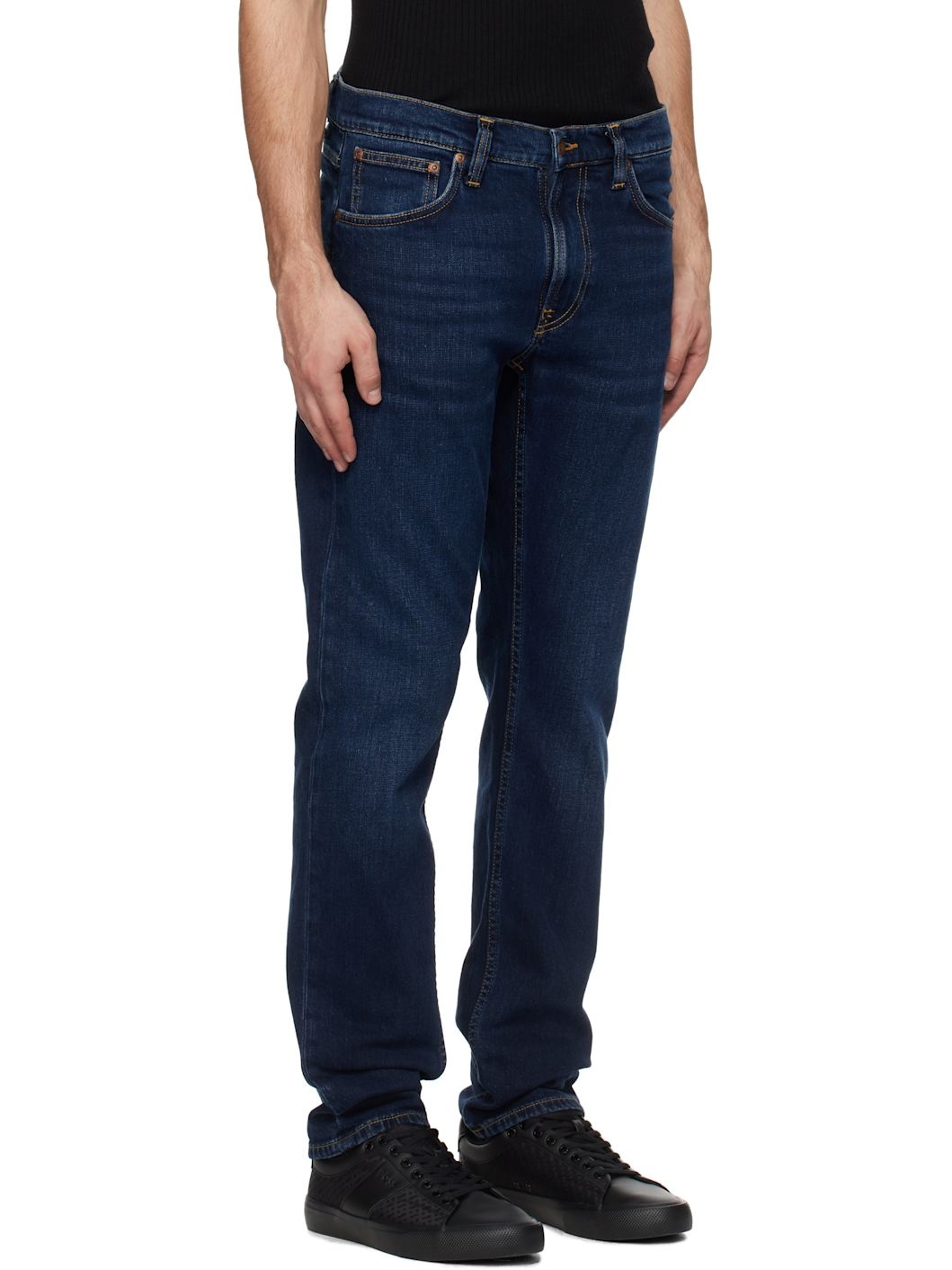 Navy Lean Dean Jeans - 2