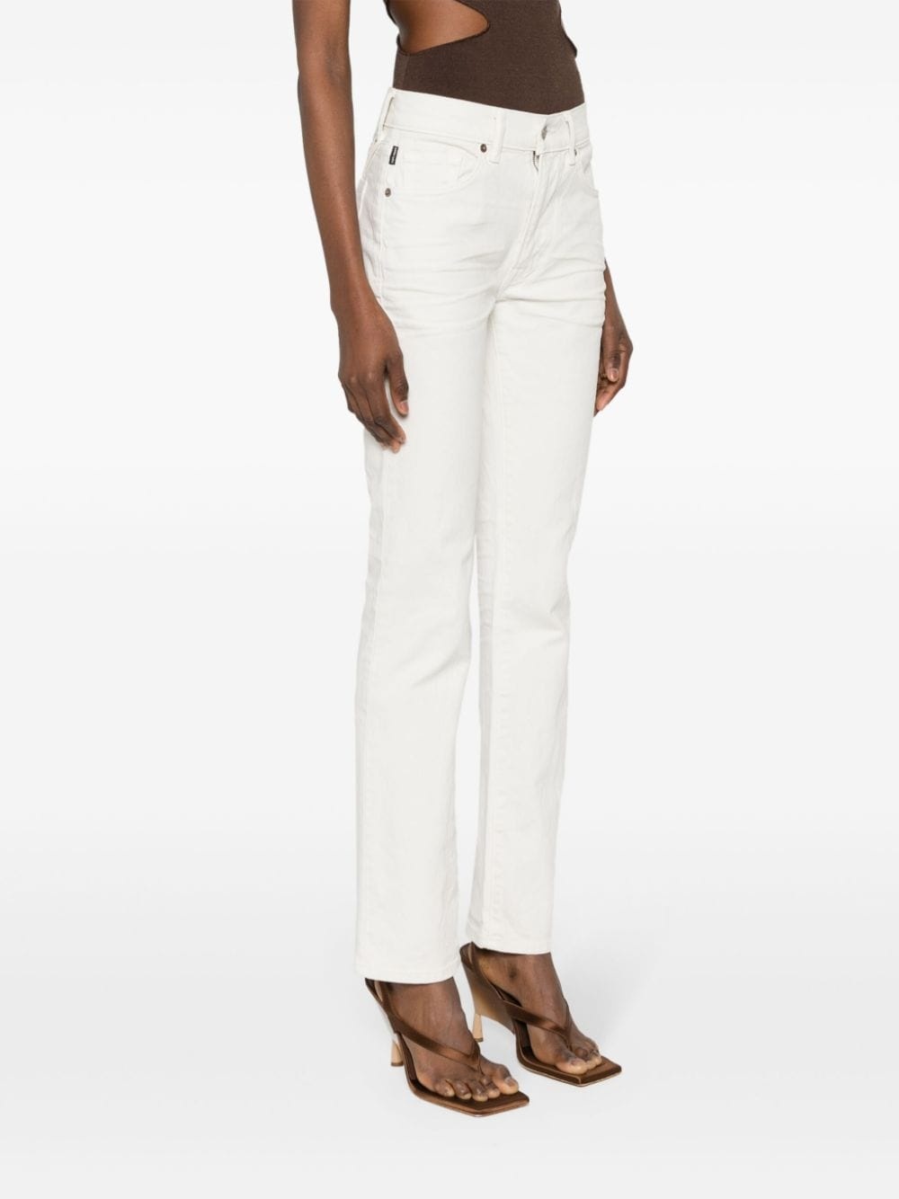 straight-leg  jeans - 3