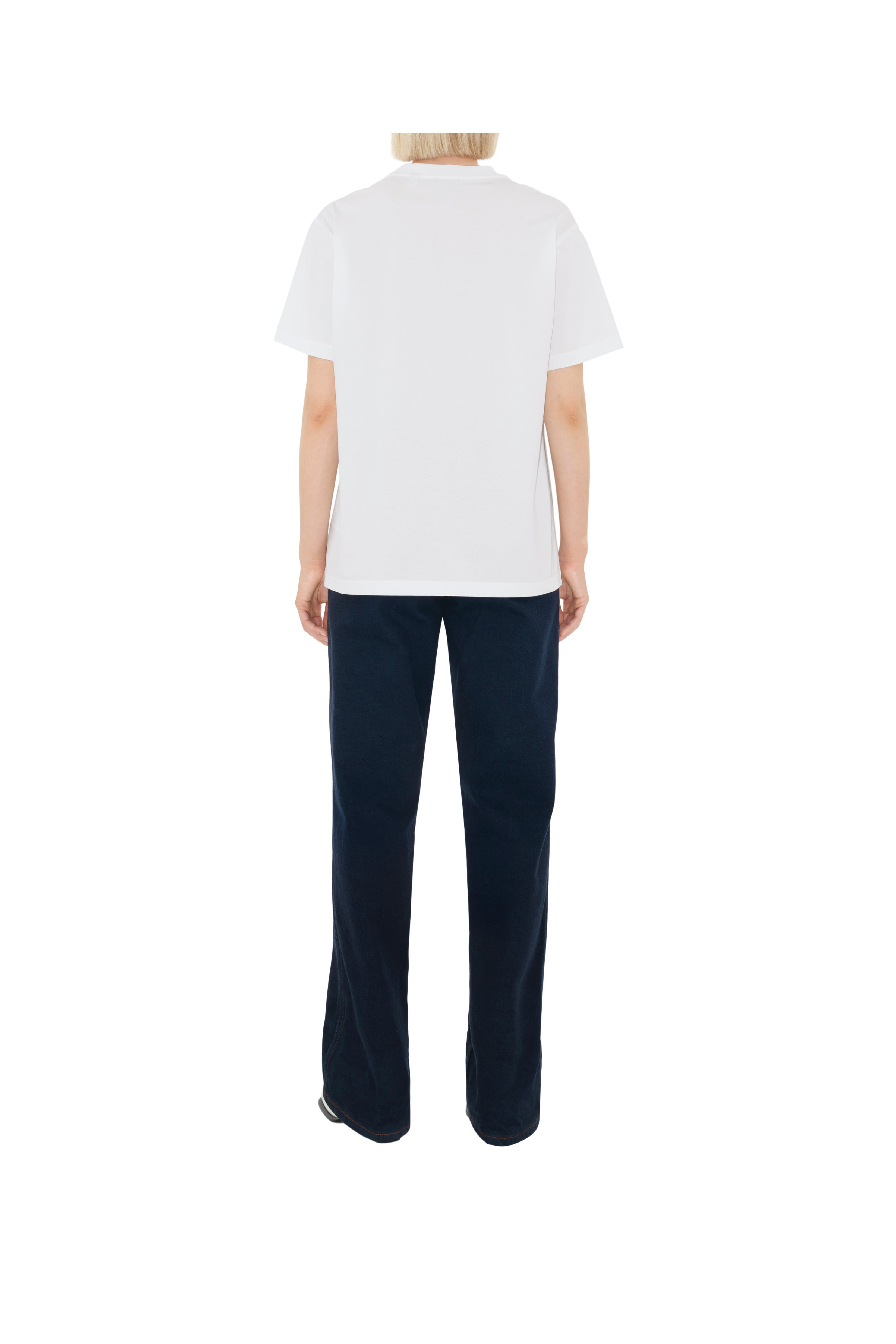 burberry Check Pocket Cotton T-shirt in White at Nordstrom - 4