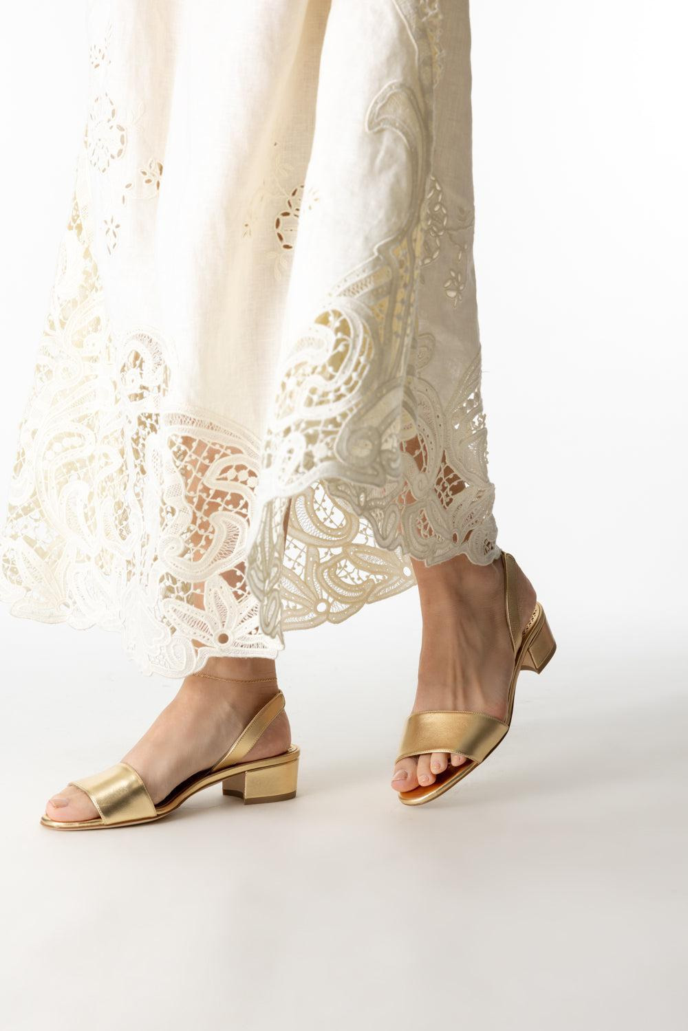 Patopia Slingback Sandal - Gold - 2