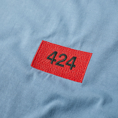 424 424 Box Logo Embroidered Essential Tee outlook