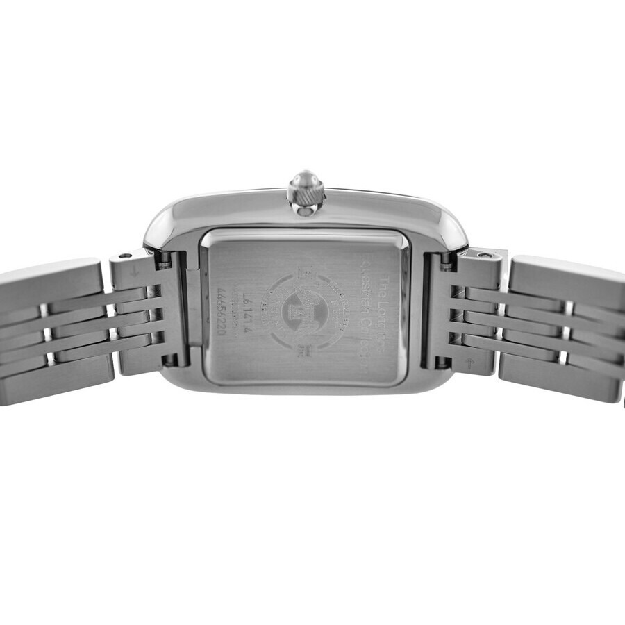 Pre-owned Longines Equestrian Diamond Black Dial Ladies Watch L6.141.4.57.6 - 7