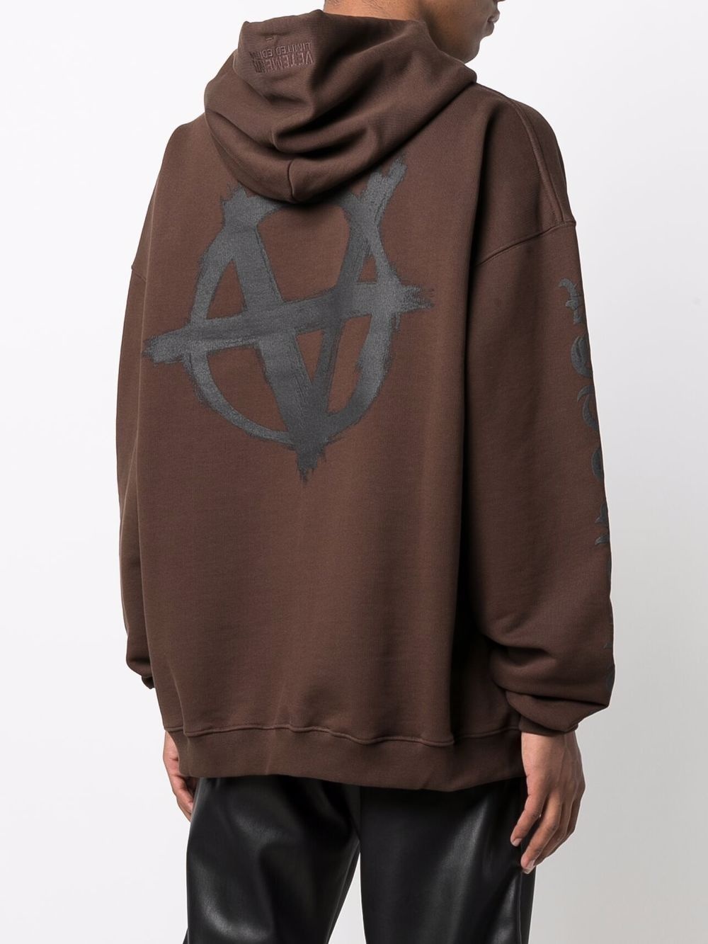 Anarchy logo hoodie - 5