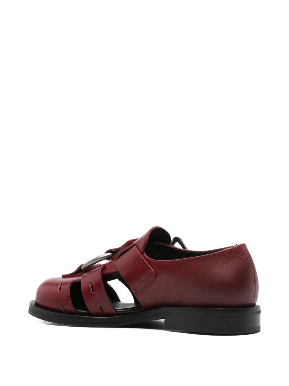 Bondage Belt leather sandals - 3