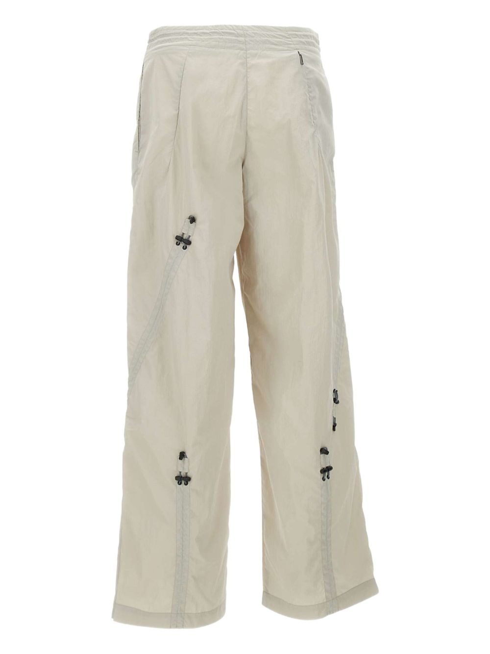 high-waisted utility trousers - 4