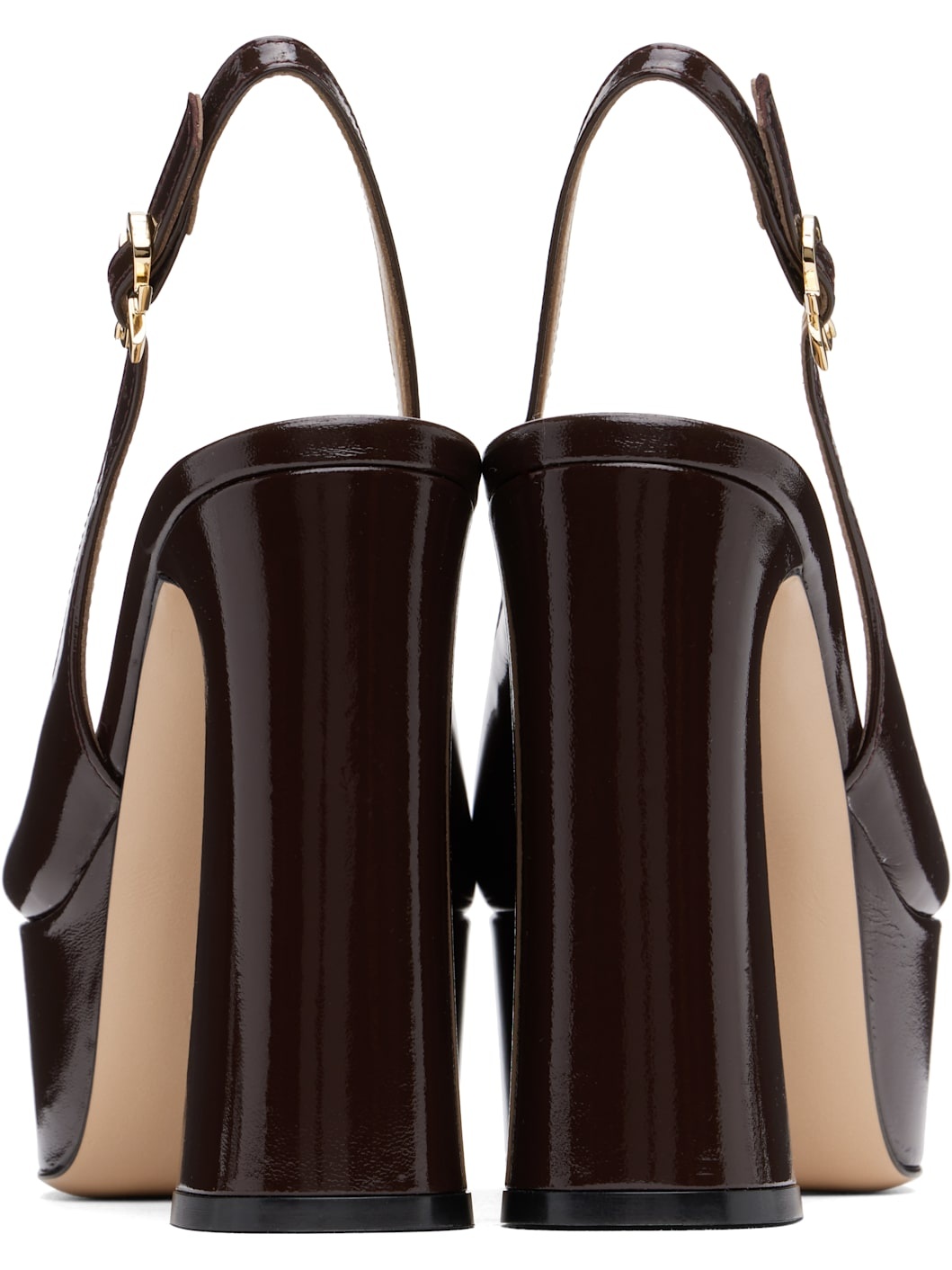 Burgundy Bessie Heels - 2