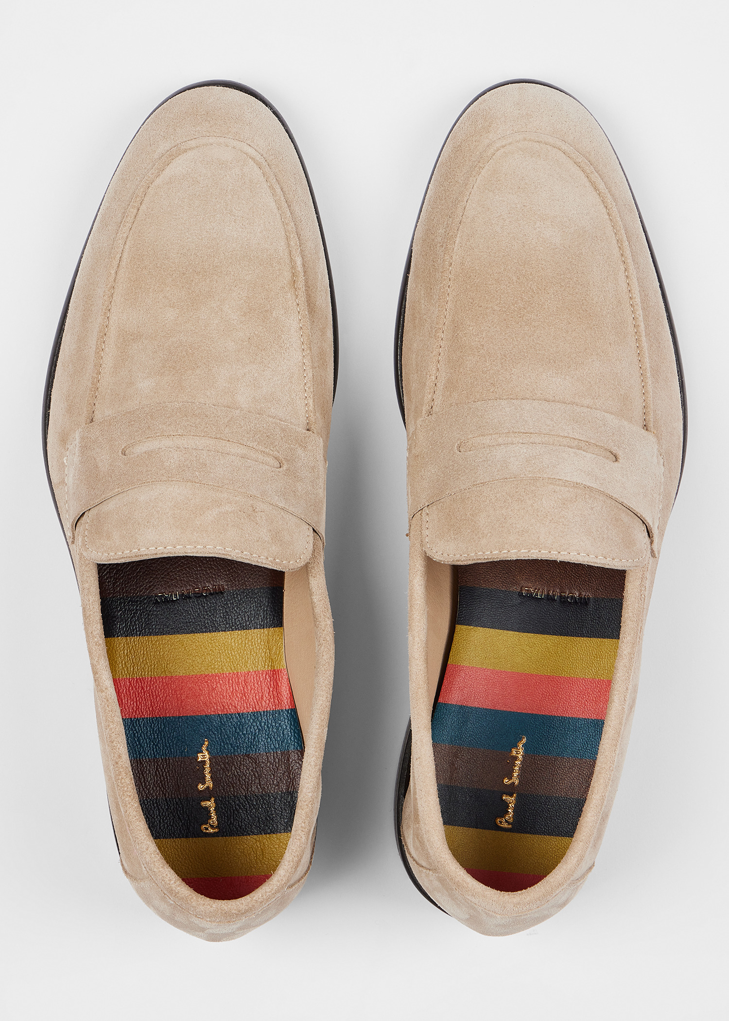 Women's Sand Suede 'Figaro' Loafers - 5