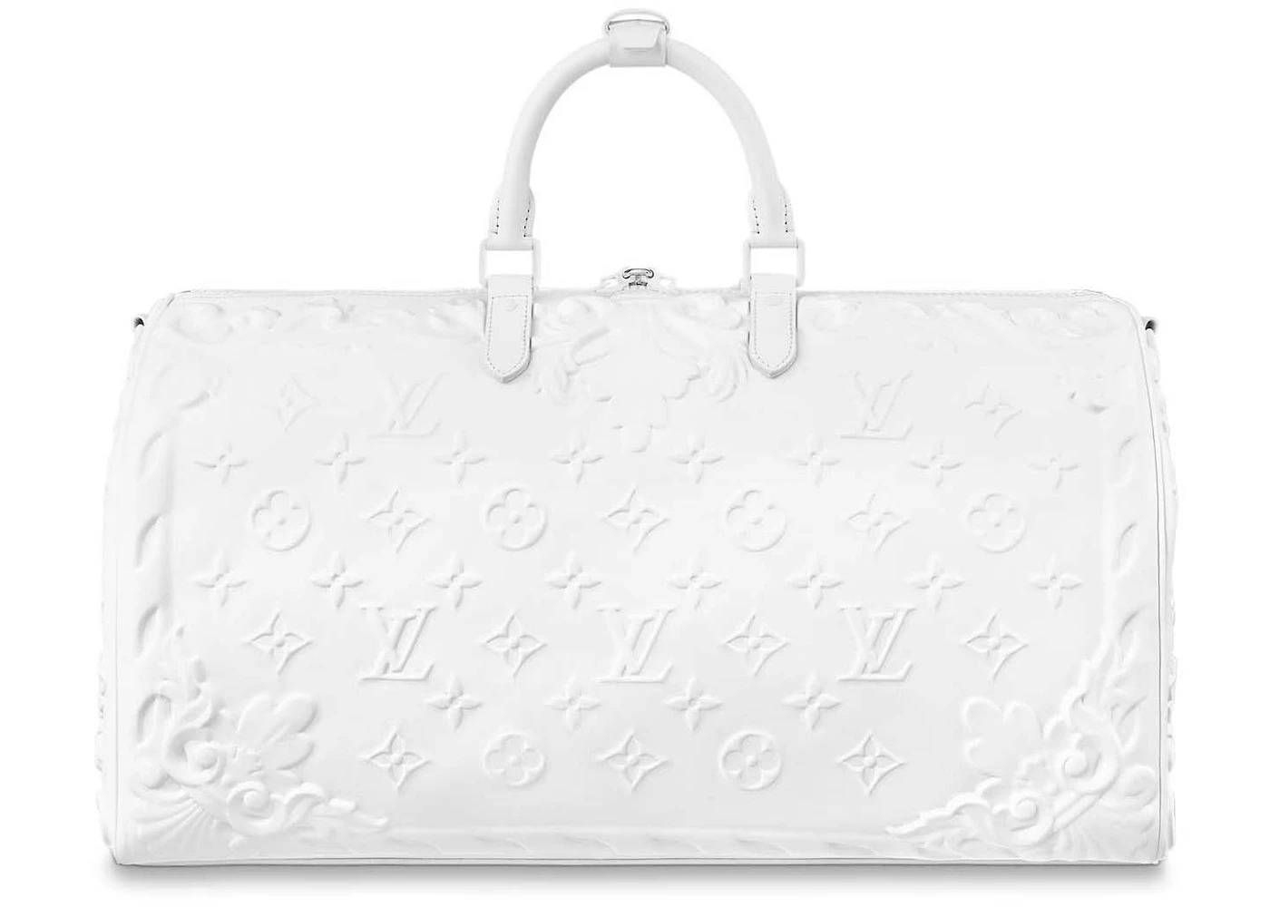 Louis Vuitton Keepall Bandouliere 50 Optic White - 2