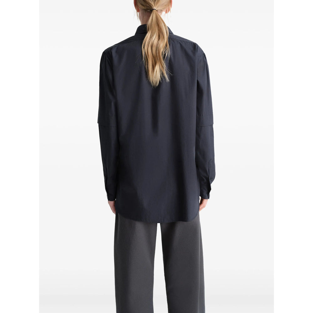 Lemaire Black Tops - Shirts Women - 2
