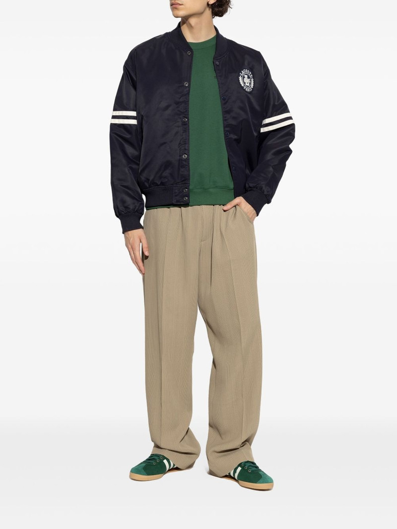 LACOSTE embroidered-emblem sweatshirt outlook