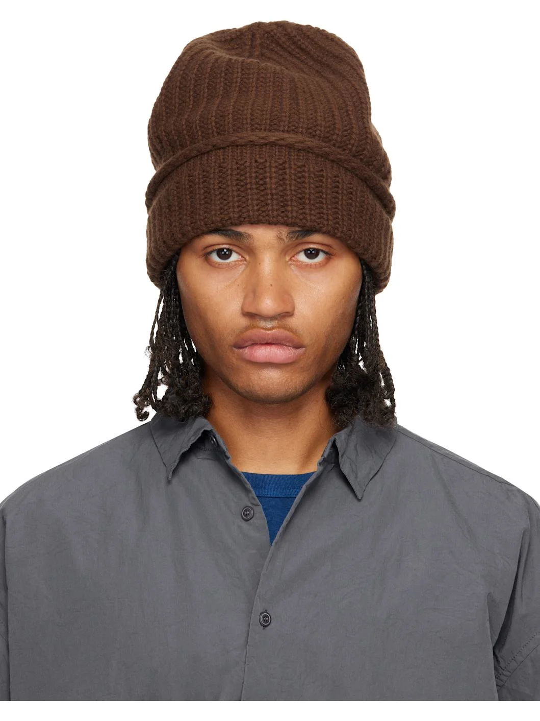 Brown Pannocchia Beanie - 1