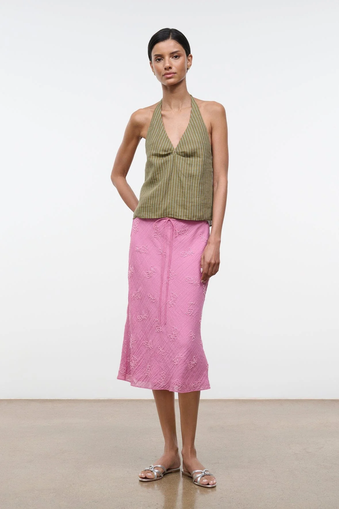 STAUD LUCIA SKIRT FLIRT - 1