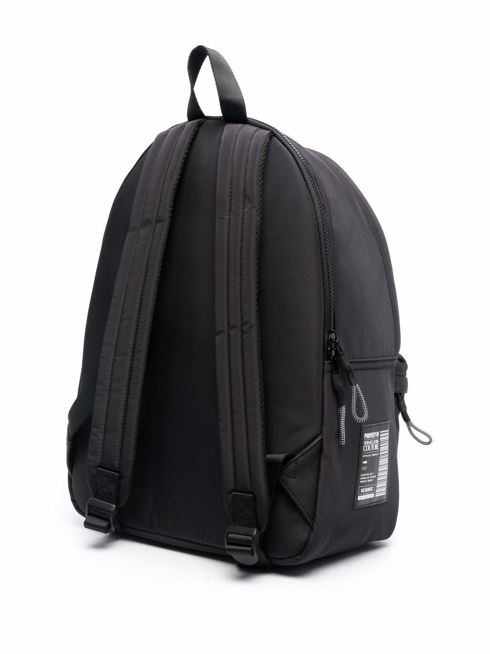 logo-print zip-around backpack - 3