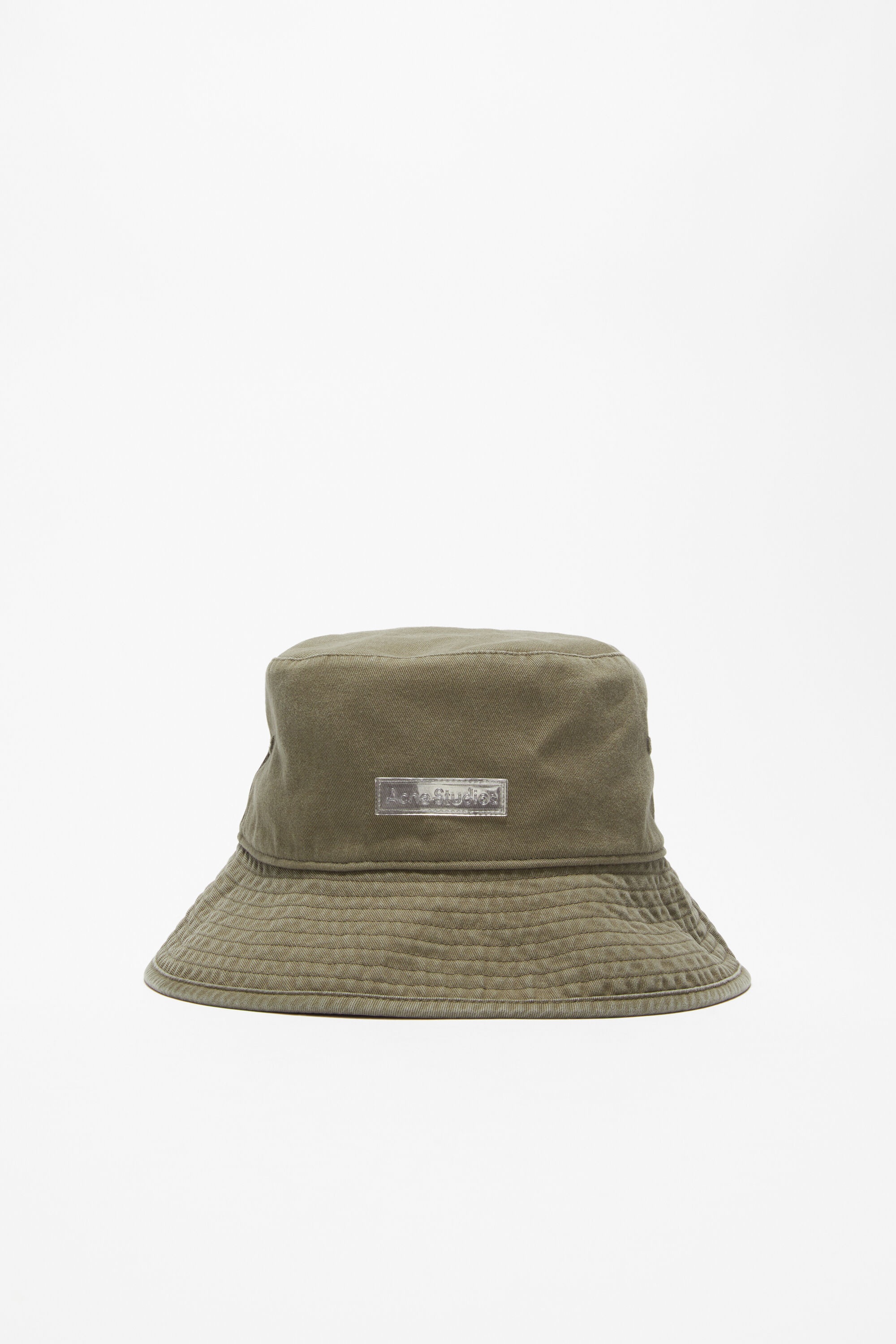Twill bucket hat - Khaki green - 1