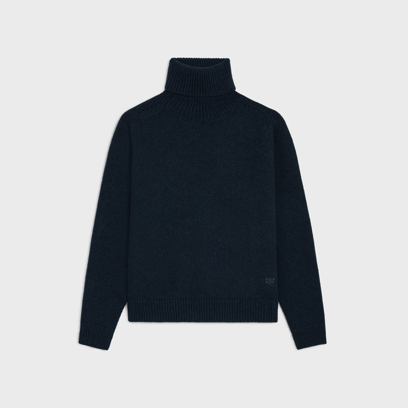 turtleneck sweater IN seamless cashemire 1