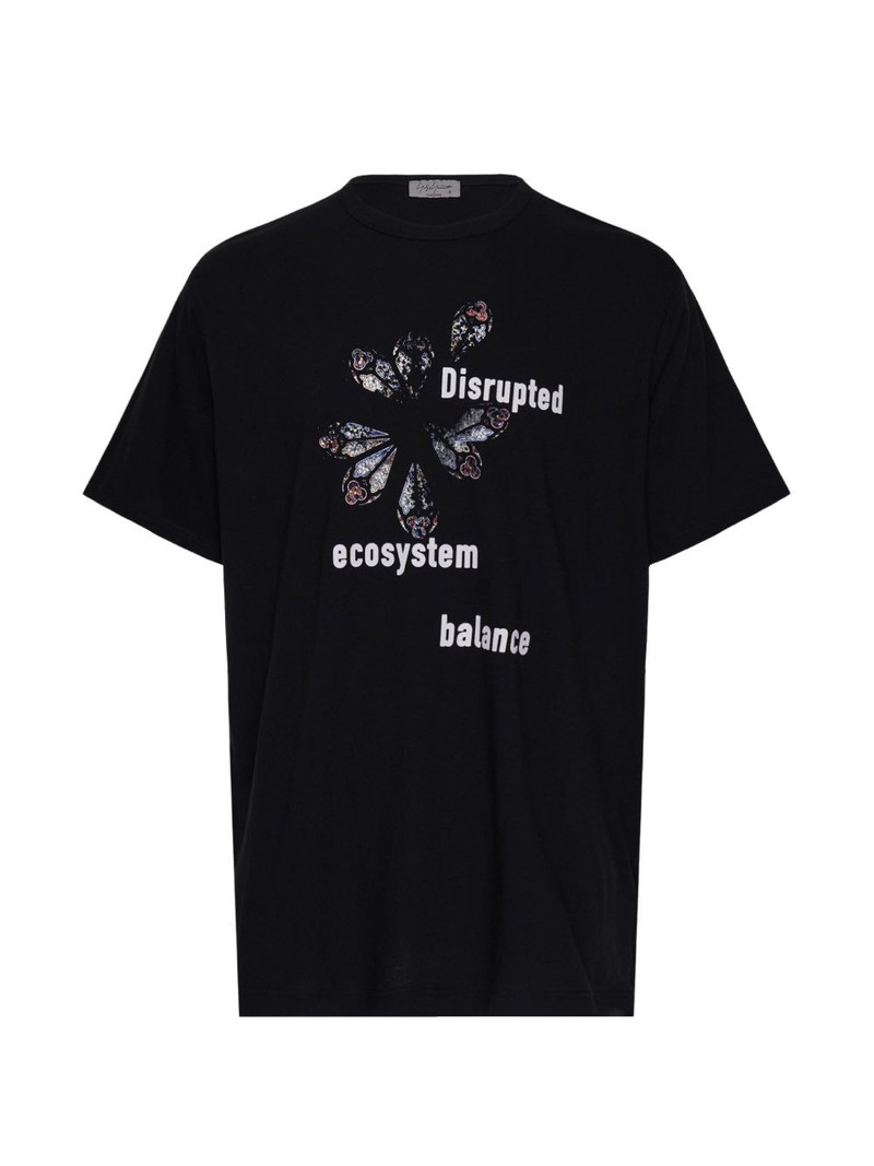 graphic-print short-sleeve cotton T-shirt 1
