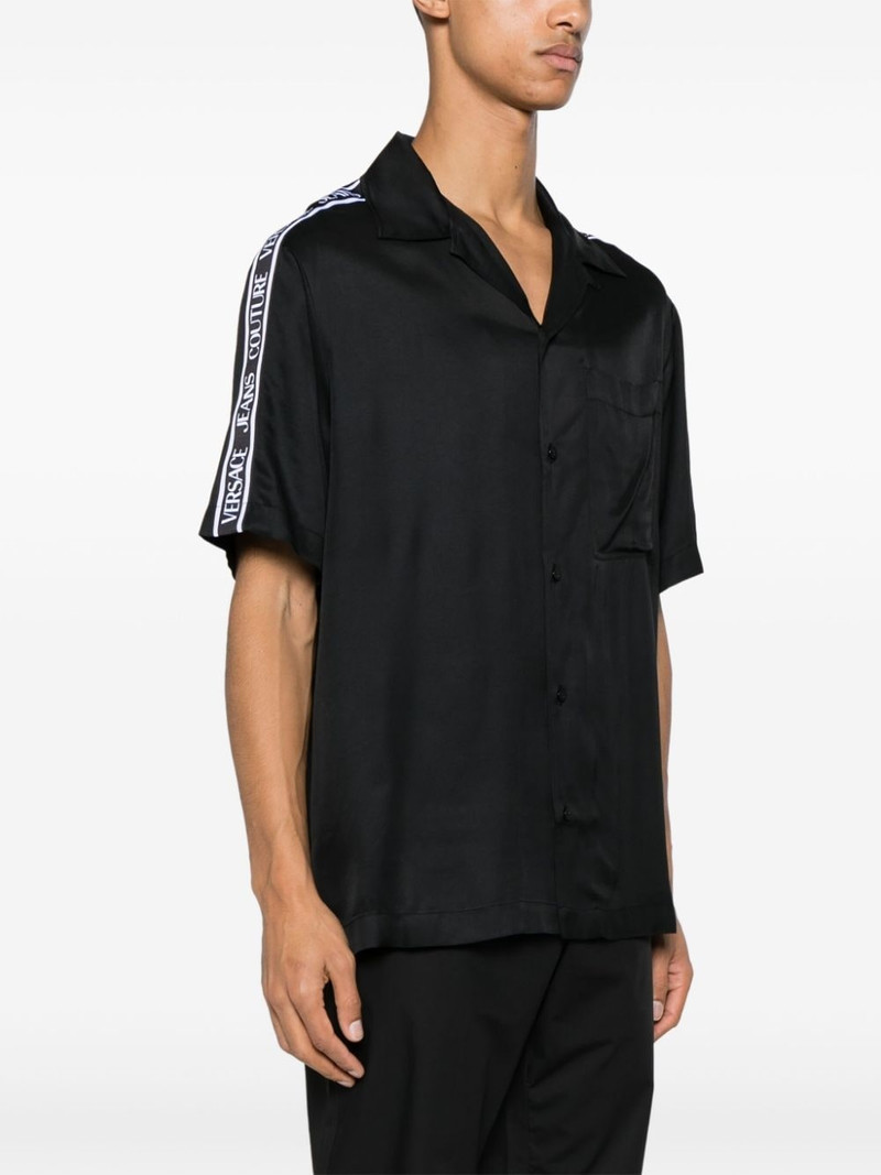 logo-tape short-sleeve shirt 3
