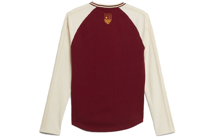 adidas adidas x Wales Bonner Long Sleeves T-Shirt 'Wine Red
