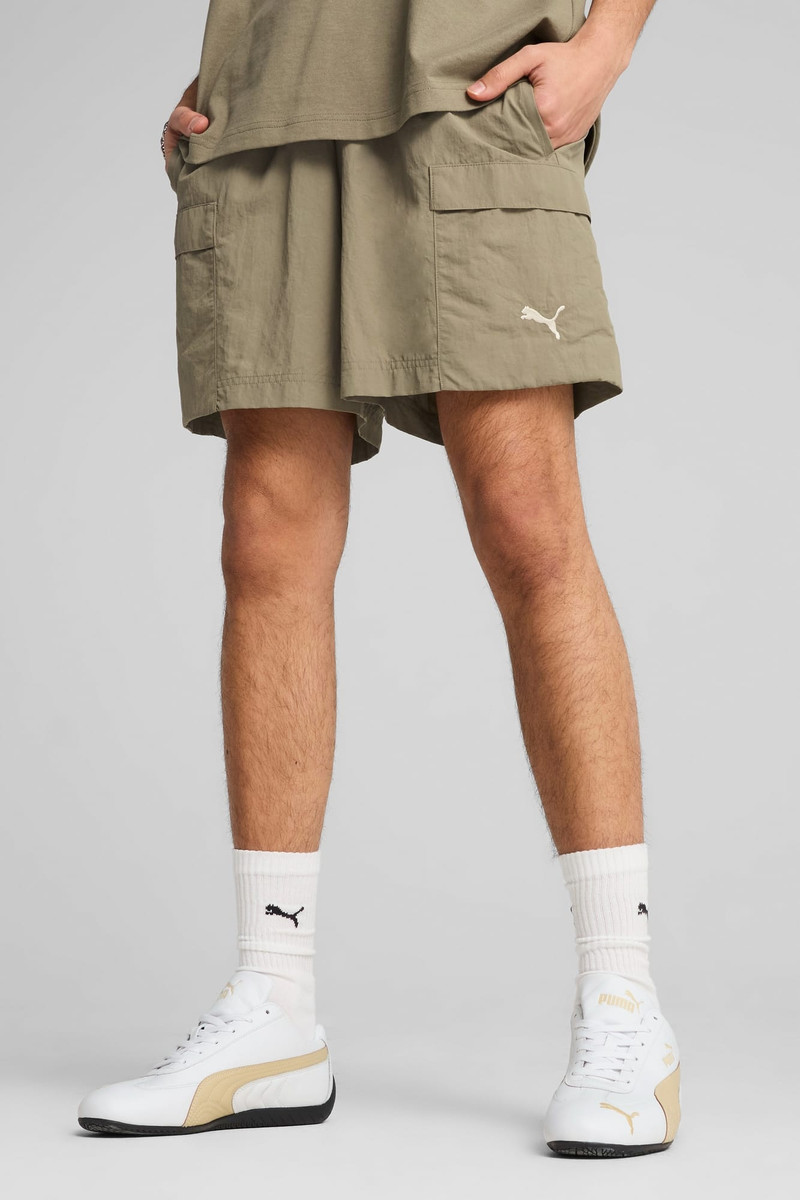 PUMA WARDROBE ESSENTIALS Men's Relaxed 6" Cargo Shorts outlook