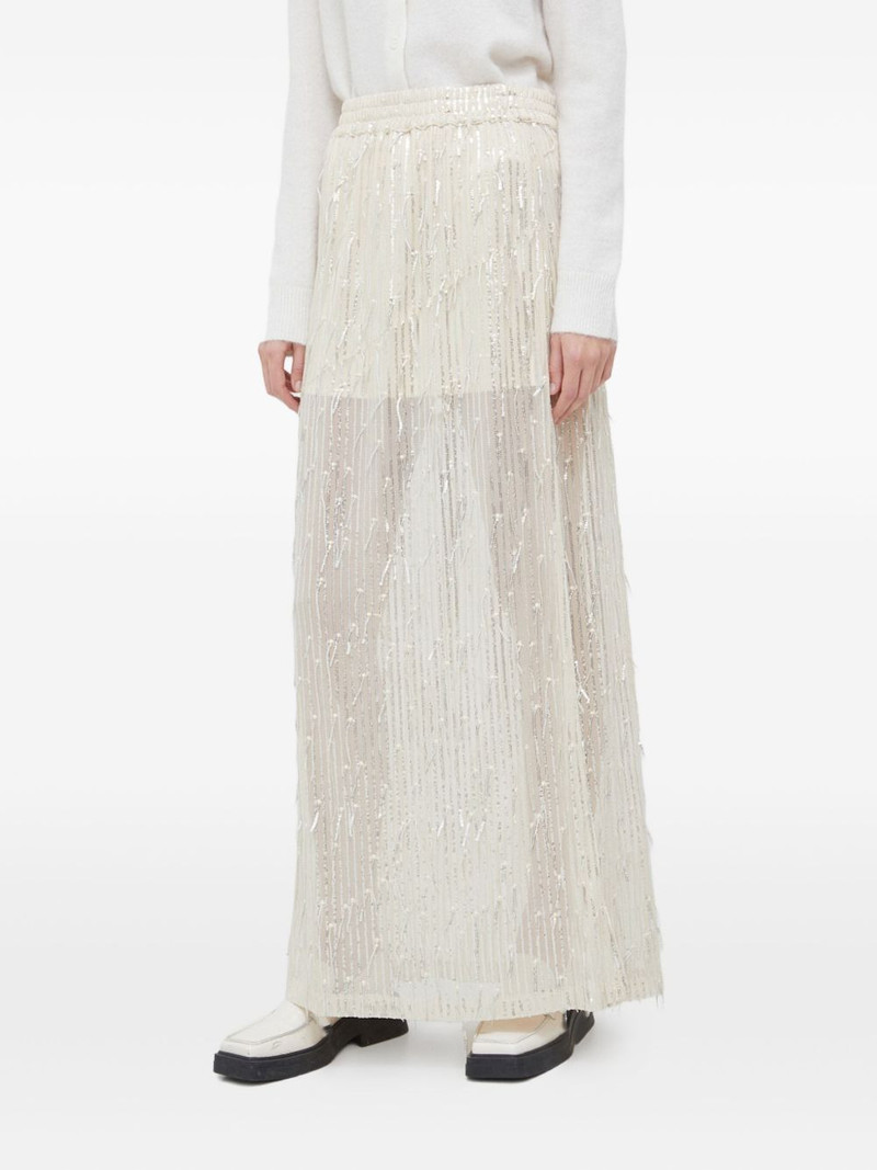 sequin-embellishment maxi skirt 1