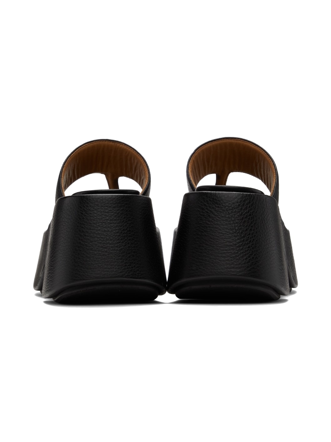 Black Zeppo Infradito Sandals - 2