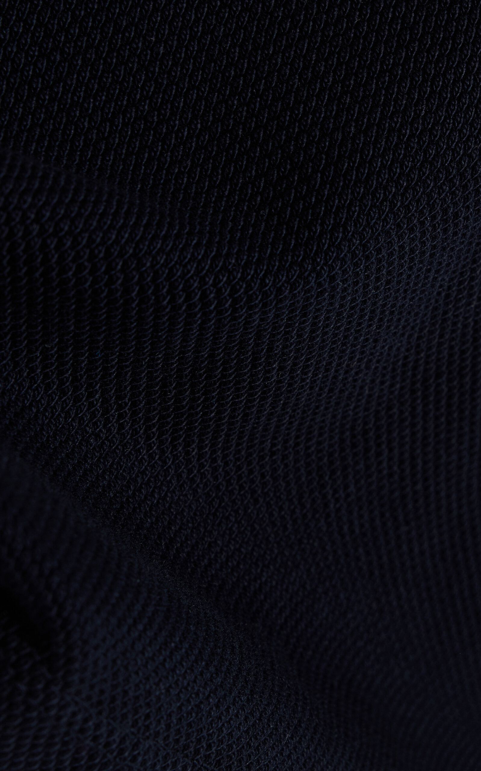 Daria Cropped Cotton T-Shirt navy - 5